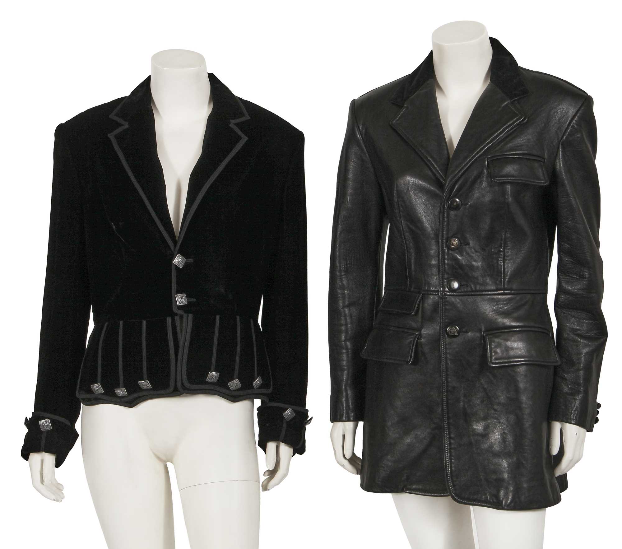 Lot 312 - Two Ralph Lauren black jackets, late 1990s