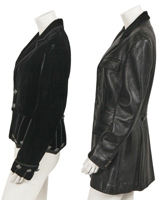 Lot 312 - Two Ralph Lauren black jackets, late 1990s