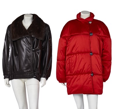 Lot 499 - Two Yves Saint Laurent jackets, 1980s