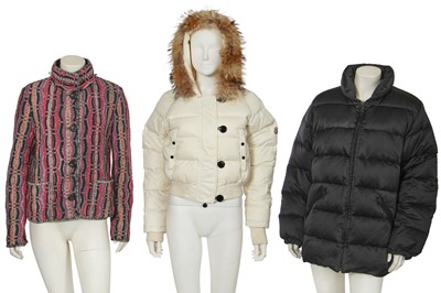 Lot 214 - Two Moncler nylon down jackets, 2000s