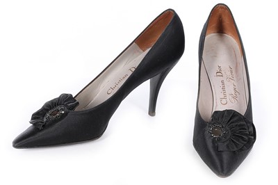 Lot 243 - A pair of Christian Dior by Roger Vivier...