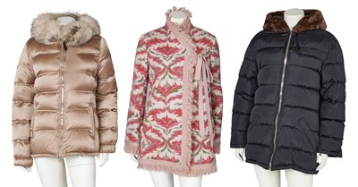 Lot 163 - A group of designer outerwear, 2000s