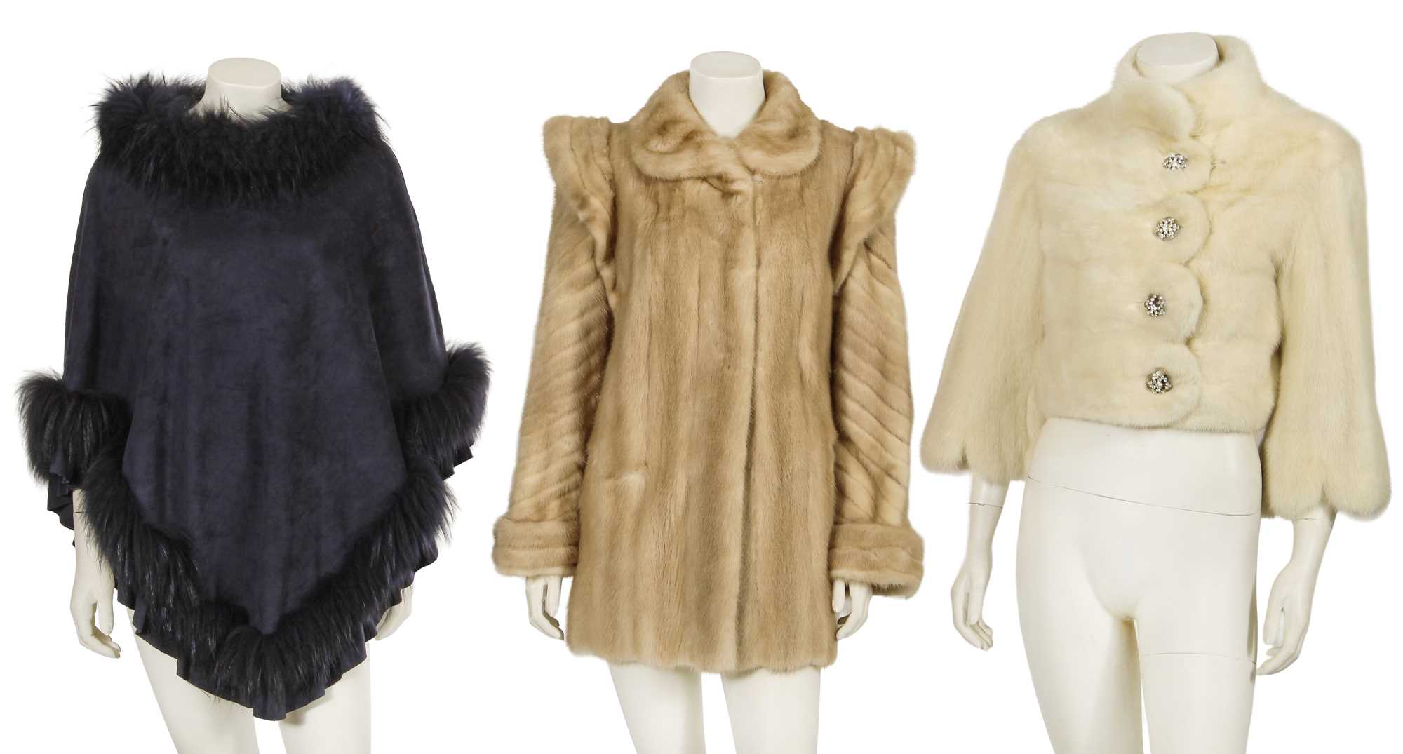 Lot 78 - Two mink coats, 1940s-1950s