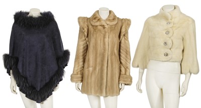 Lot 78 - Two mink coats, 1940s-1950s