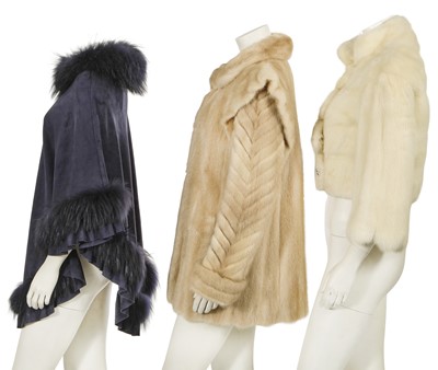 Lot 78 - Two mink coats, 1940s-1950s