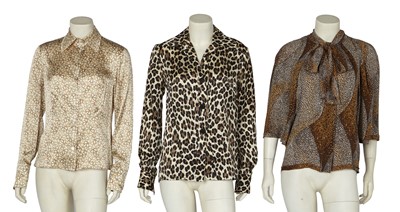 Lot 315 - A group of designer blouses, late 1990s-2000s