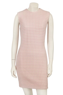 Lot 302 - A Gianni Versace haute couture pink tweed suit, circa 1994
