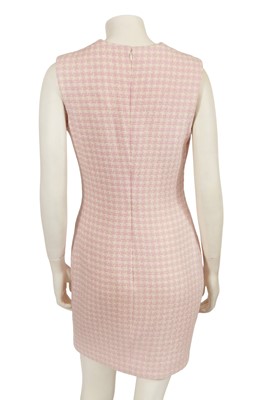 Lot 302 - A Gianni Versace haute couture pink tweed suit, circa 1994