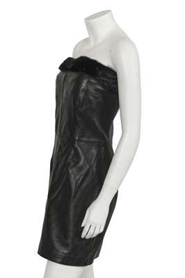 gianni versace leather dress Lot 309 YGroup_fluorescents-halter-mini-dress