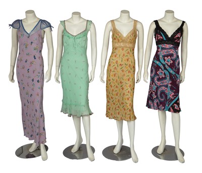Lot 342 - A large group of designer summer dresses and separates, 1990s