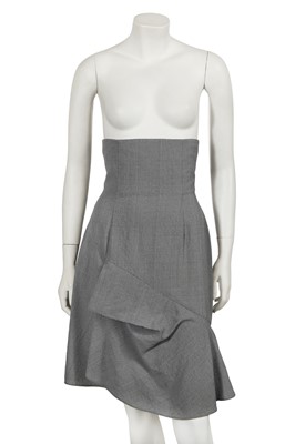 Lot 471 - A John Galliano Prince of Wales checked wool-blend skirt, 'Blanche DuBois' collection, Spring-Summer 1988