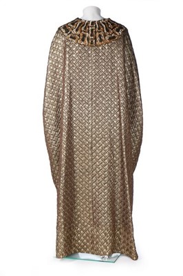 Lot 262 - A fine Mr Fish man's gold lam kaftan, late...