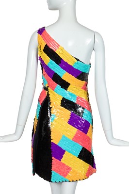 Lot 19 - A Chanel by Karl Lagerfeld multicoloured embellished dress, 'Coco Pop' collection, Autumn-Winter 2001-02