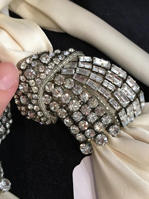 Lot 15 - A Chanel by Karl Lagerfeld embellished satin cocktail dress, 'Paris on Stage' collection, Autumn-Winter 2006-07