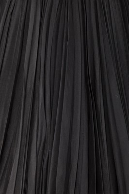 Lot 29 - A Chanel by Karl Lagerfeld black silk organza evening dress, Spring-Summer 1997