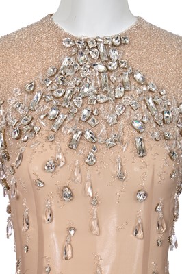 Lot 97 - An Alexandre Vauthier haute couture embellished silk evening gown, Autumn-Winter 2011-12