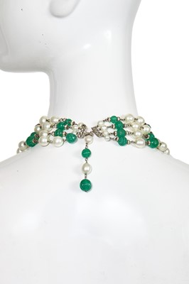Lot 54 - A Gabrielle Chanel haute couture by Gripoix necklace, 1950s