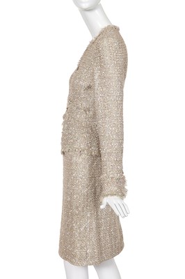 Lot 16 - A Chanel by Karl Lagerfeld fantasy-tweed suit, Spring Summer 2005