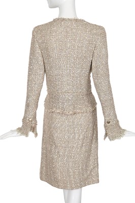 Lot 16 - A Chanel by Karl Lagerfeld fantasy-tweed suit, Spring Summer 2005