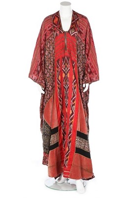 Lot 253 - A Thea Porter abaya/kaftan dress, mid 1970s,...