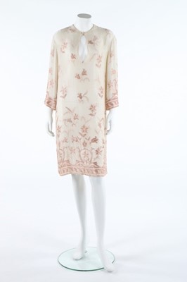 Lot 240 - A Valentino couture bugle beaded 20s inspired...