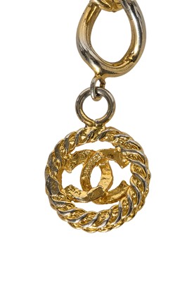 Lot 48 - A Chanel by Karl Lagerfeld gilt chain necklace, 1989