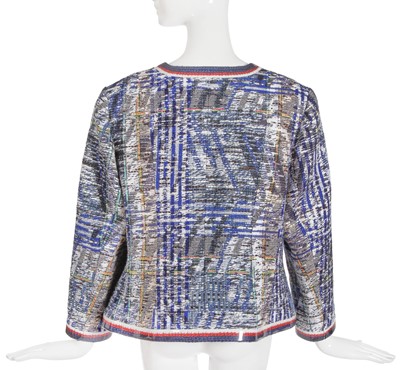 Lot 9 - A Chanel by Karl Lagerfeld tweed jacket 'Airlines' collection, Spring-Summer 2016