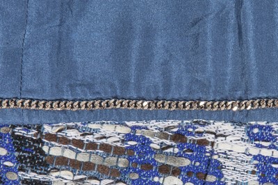 Lot 9 - A Chanel by Karl Lagerfeld tweed jacket 'Airlines' collection, Spring-Summer 2016
