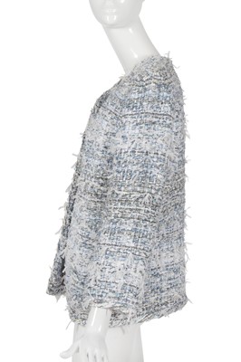 Lot 3 - A Chanel by Karl Lagerfeld tweed jacket, 'Waterfalls' collection, Spring-Summer 2018