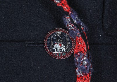 Lot 28 - A Chanel by Karl Lagerfeld black wool blazer, 'Paris-Bombay' collection, Métiers d'Art, Pre-Fall 2012