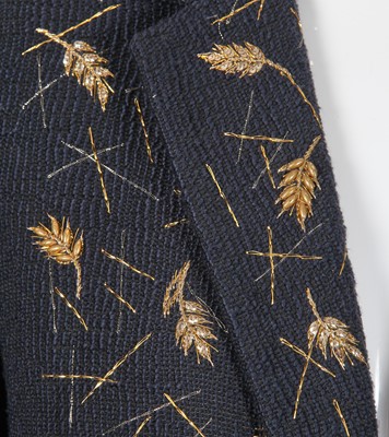 Lot 39 - A Chanel by Karl Lagerfeld embroidered jacket 'Farm' collection, Spring-Summer 2010