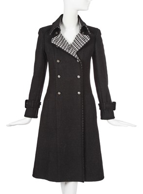 Lot 51 - A Chanel by Karl Lagerfeld black wool coat, 'Paris-Moscou' collection, Métiers d'Art, Pre-Fall 2009