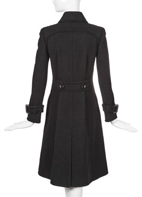 Lot 51 - A Chanel by Karl Lagerfeld black wool coat, 'Paris-Moscou' collection, Métiers d'Art, Pre-Fall 2009