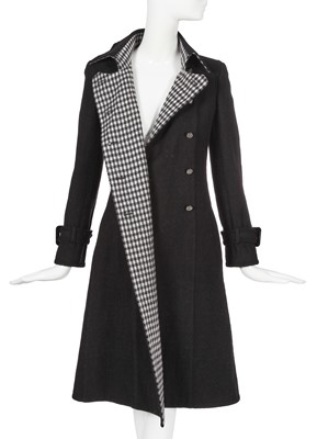 Lot 51 - A Chanel by Karl Lagerfeld black wool coat, 'Paris-Moscou' collection, Métiers d'Art, Pre-Fall 2009