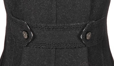 Lot 51 - A Chanel by Karl Lagerfeld black wool coat, 'Paris-Moscou' collection, Métiers d'Art, Pre-Fall 2009