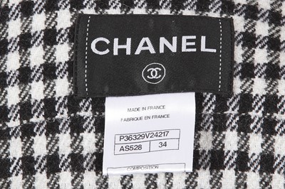 Lot 51 - A Chanel by Karl Lagerfeld black wool coat, 'Paris-Moscou' collection, Métiers d'Art, Pre-Fall 2009