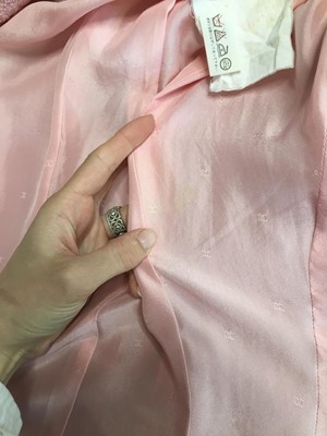 Lot 78 - A Chanel by Karl Lagerfeld pink bouclé wool jacket, Cruise collection, 1994