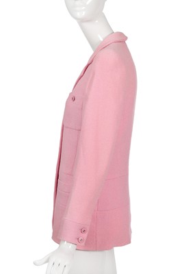Lot 80 - A Chanel by Karl Lagerfeld pink tweed jacket, Spring-Summer 1996
