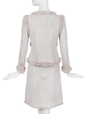 Lot 67 - A Chanel by Karl Lagerfeld tweed suit, Spring-Summer 2004