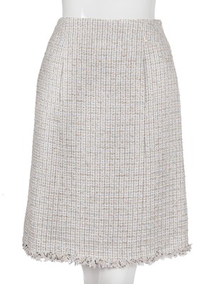 Lot 67 - A Chanel by Karl Lagerfeld tweed suit, Spring-Summer 2004