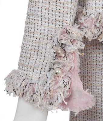 Lot 67 - A Chanel by Karl Lagerfeld tweed suit, Spring-Summer 2004