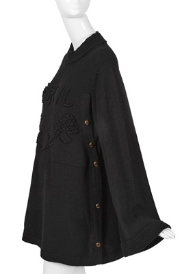 Lot 37 - A Chanel by Karl Lagerfeld black knitted cashmere jumper, 'Paris-Shanghai' collection, Métiers d'Art, Pre-Fall 2010