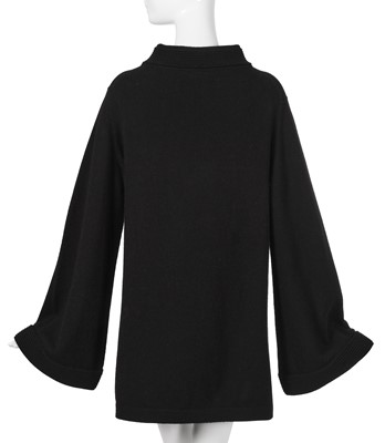 Lot 37 - A Chanel by Karl Lagerfeld black knitted cashmere jumper, 'Paris-Shanghai' collection, Métiers d'Art, Pre-Fall 2010