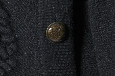 Lot 37 - A Chanel by Karl Lagerfeld black knitted cashmere jumper, 'Paris-Shanghai' collection, Métiers d'Art, Pre-Fall 2010