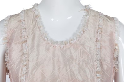 Lot 68 - A Chanel by Karl Lagerfeld cotton and silk tweed three-piece suit, Spring-Summer 2004
