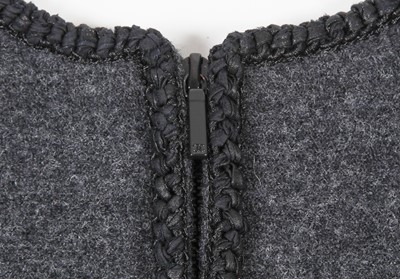 Lot 11 - A Chanel by Karl Lagerfeld grey tweed jacket, 'Paris-Salzburg' collection, Métiers d'Art, Pre-Fall 2015