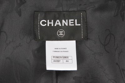 Lot 11 - A Chanel by Karl Lagerfeld grey tweed jacket, 'Paris-Salzburg' collection, Métiers d'Art, Pre-Fall 2015