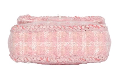 Lot 15 - A Chanel by Karl Lagerfeld pink fantasy tweed 2.55 flap bag, 'Supermarket' collection, Autumn-Winter 2014-15