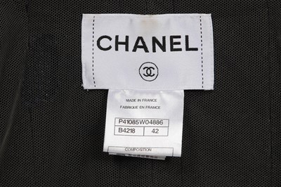 Lot 31 - A Chanel by Karl Lagerfeld blue fantasy tweed jacket, Spring-Summer 2011