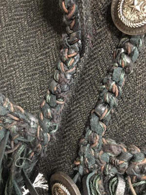 Lot 22 - A Chanel by Karl Lagerfeld black wool jacket, 'Paris-Dallas' collection, Métiers d'Art, Pre-Fall 2014